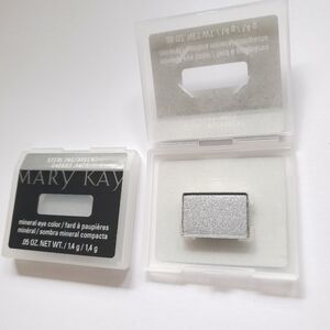 Set Of 2.  Sterling  (Silver) Mary Kay Mineral Eye Color in & 1 Other Color